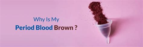 Why Is My Period Blood Brown? | Causes and Concerns Explained