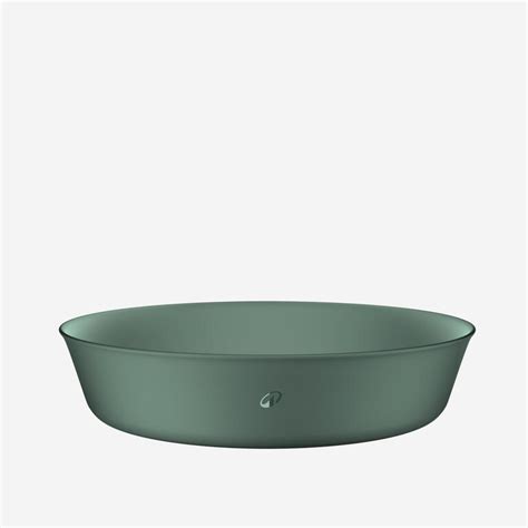 Ø17cm-0.4 L 100 plastic soup plate for camping and bivouacking