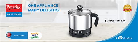 Prestige 1.5L PMC 3.0 Plus Multi Kettle/Multi Cooker|Comes with Idli ...