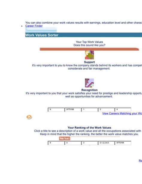 Image result for Work Values PDF