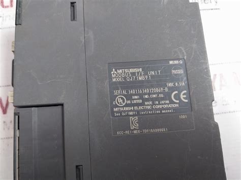 Mitsubishi Electric Qj71mb91 Plc Q Series Serial Modbus Communication ...
