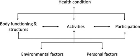 Image result for International Classification of Functioning and Disability Goals Structure