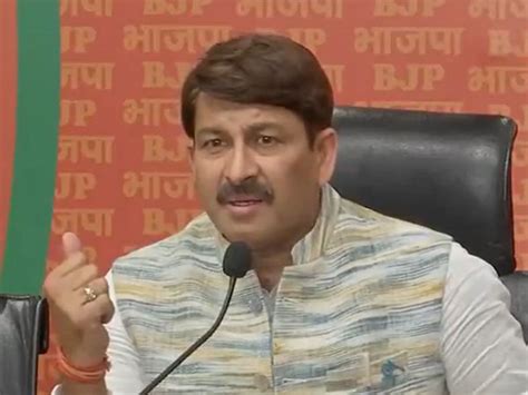BJP's Manoj Tiwari hits back at Arvind Kejriwal, says "have a history ...