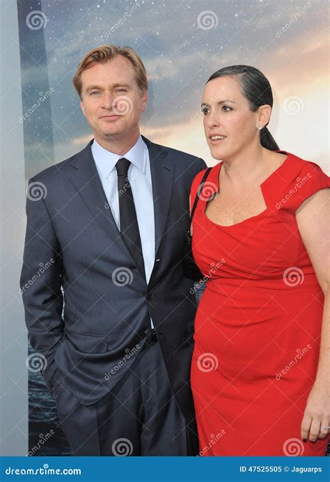 Christopher Nolan & Emma Thomas Editorial Image - Image of personality ...