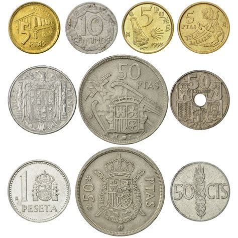 Old Spanish Coins With Cross