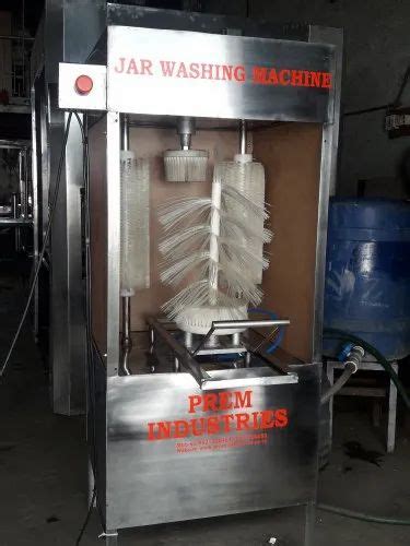 Jar Washing & Rinsing Machines - Jar Brush Washing Machine Manufacturer ...