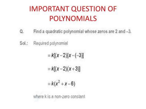 Image result for Maths Chapter Polynomial Class 10