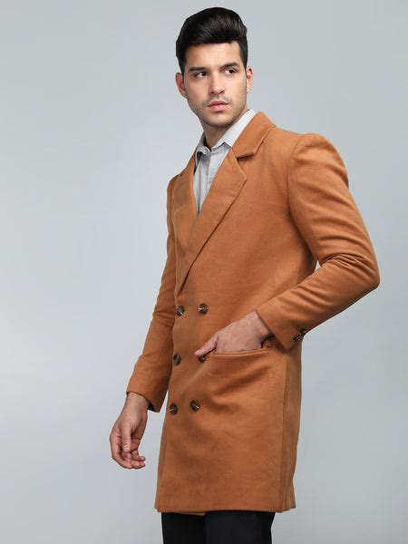 Men Double Breasted Long Coat – Chkokko