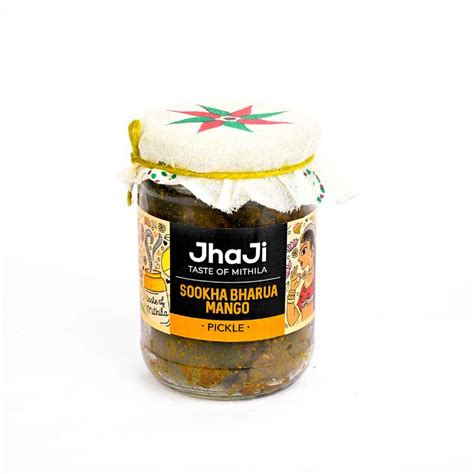 Sukha Aam ka Bharua Achar | Buy Dry Mango Pickle Online at JhaJi Store