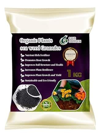COIR GARDEN - SEA WEED EXTRACT GRANULES- SEA WEED FERTILIZER FOR PLANTS ...