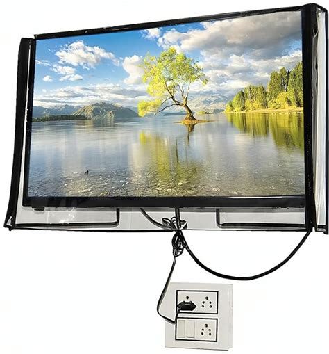 Immix 32 Inch LED TV Cover Transparent Polythene Layer Compatible for ...