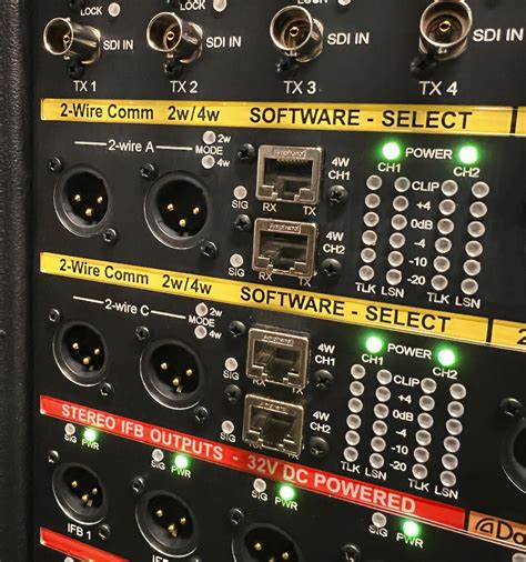 (8) 2-wire Intercom channels | Fiber Transport System