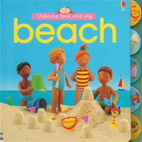 Usborne look and say -BEACH – thecuriousbrains