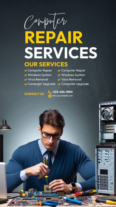 Rezultat imagine pentru Computer Repair Ad