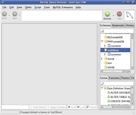 Image result for Draw and Explain MySQL Query Browser