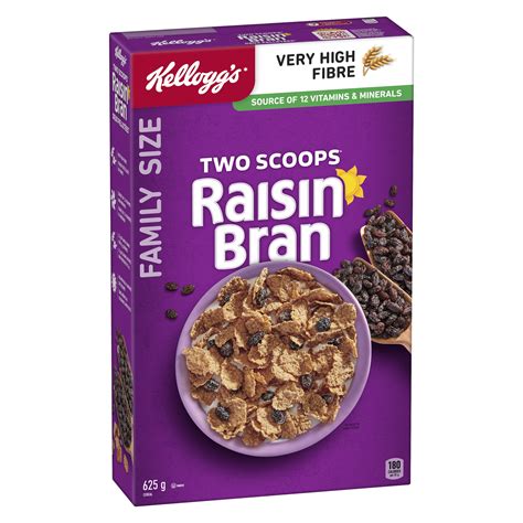 Kellogg S Raisin Bran Cereal Nutrition Information | Besto Blog