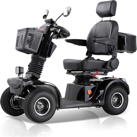 Amazon.com: CreekT Heavy Duty 4 Wheel Mobility Scooters for Adults ...