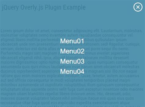 Create Full Page Animated Navigation with jQuery and CSS3 | jQuery Plugin
