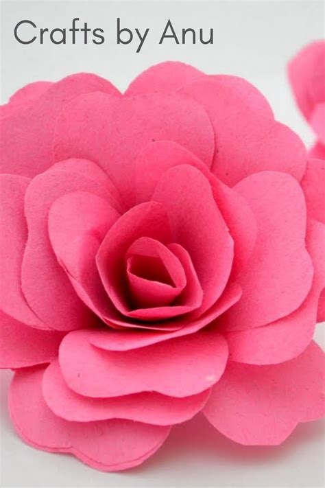 Image result for Paper Rose Tutorial Easy