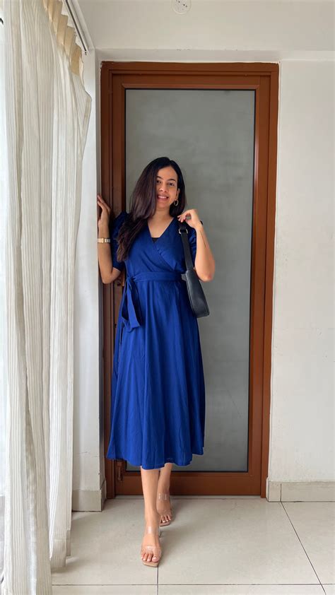 Semi Silk Wrap Dress - 2 Colors – MUCH LOVE STORE