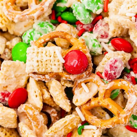 White Chocolate Chex Mix - Vegetarian Mamma