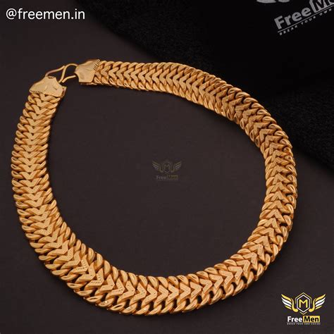 Freeman V Pokal heavy Chain For men - FM233 – Freemen®