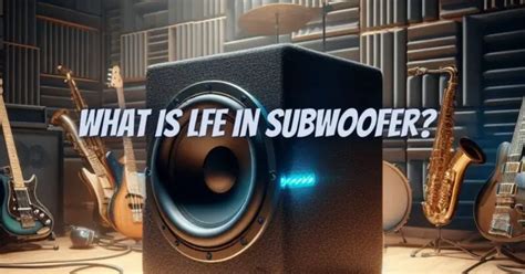 Lfe Subwoofer Connection 的图像结果