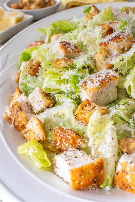 Chicken Caesar Salad | For the Love of Cooking Chicken Caesar Salad