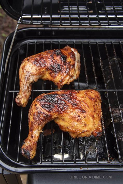 Grilled Chicken Quarters