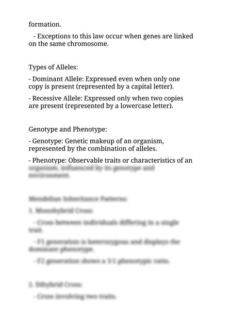 Image result for Learnohub Class 12 Principles of Inheritance