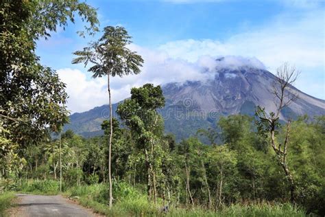 Merapi Java Volcano 的图像结果