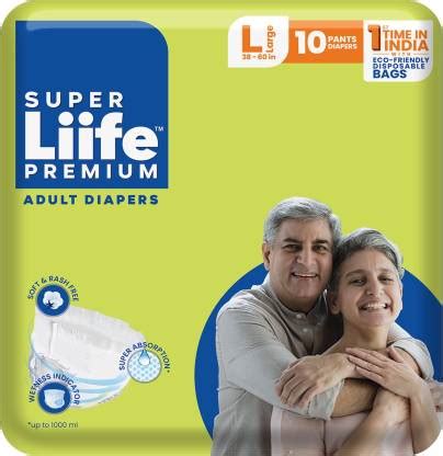 Super Liife Premium Rash Free Unisex Diaper Pants with Wetness ...