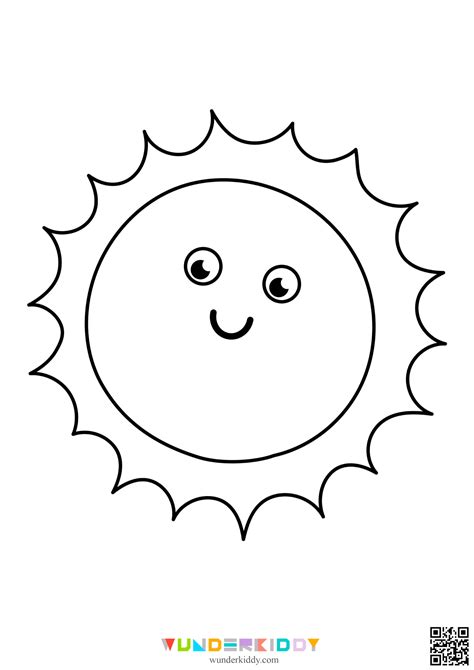 Free Printable Summer Simple Coloring Pages for Toddlers