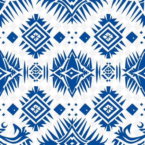 Aztec Tribal Pattern With Bird Icon and Repeating Layout the Nature ...