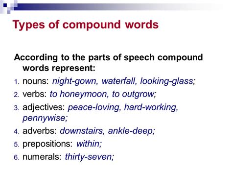 Image result for Compounding Word Formation