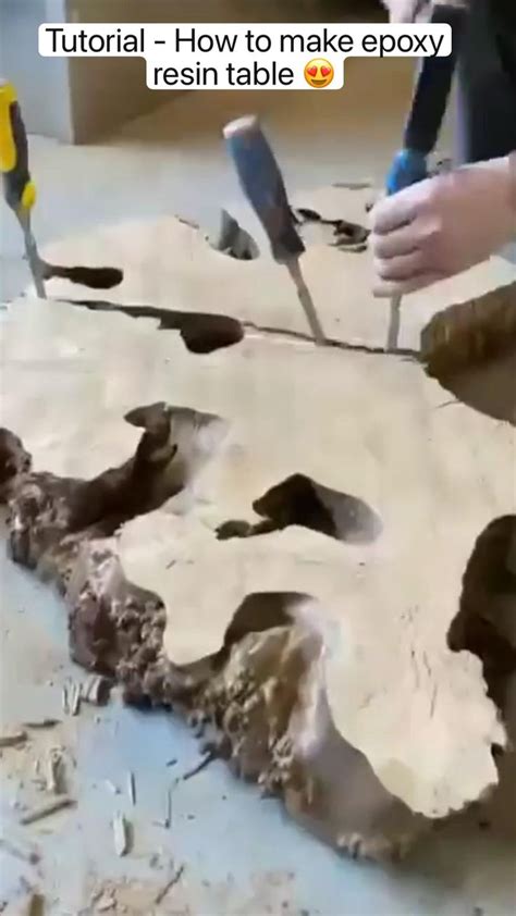 Image result for Resin Table Tutorial