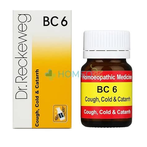 Buy Homeoved - BC 6 Cough and Cold Tablets – Homeopathic Relief for ...