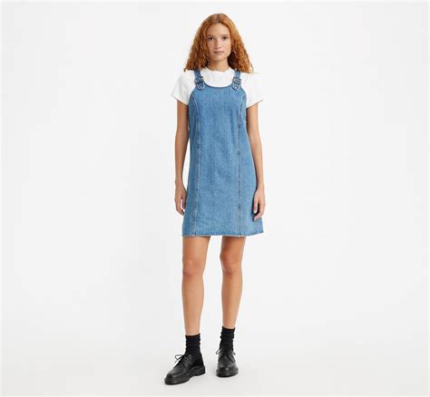 Alyssa Denim Jumper Dress - Medium Wash | Levi's® US