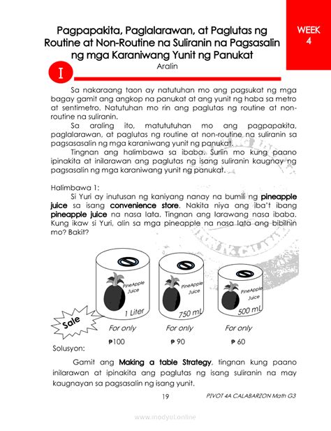 Image result for Grade 3 Math Module 4 Lesson 4