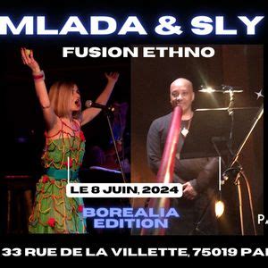 Concert MLADA & SLY, 33 rue de la Villette, 75019 Paris , 8 June 2024 ...