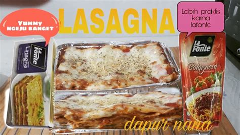 RESEP LASAGNA ENAK PRAKTIS KEJU BANGET,BELANJA BAHAN  
