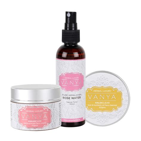 Cleansing, Toning and Moisturising Routine – Vanya-Herbal