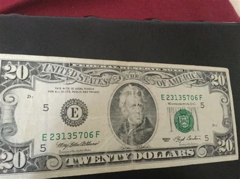 1993 $20 Dollar Bill, E23135706F, Old Note! | #2016105972