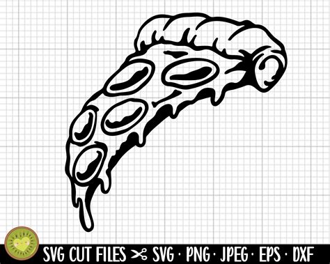 Pizza Slice Svg Pizza Slice Clipart Pizza Slice Png Commercial Use - Etsy