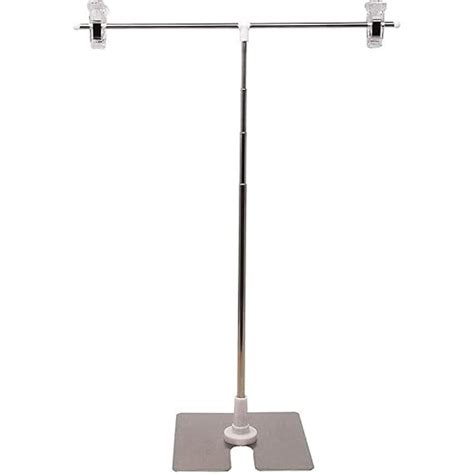 JKIOOW Adjustable Poster Stand Small Size Desktop Pop Stainless Steel ...