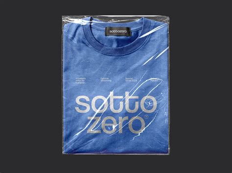 Folded T-Shirt Packing Poly Bag Mockup | Free PSD Templates