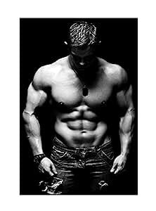 SIGN EVER Body Building Gym Wall Posters Home Bedroom Room Fitness ...