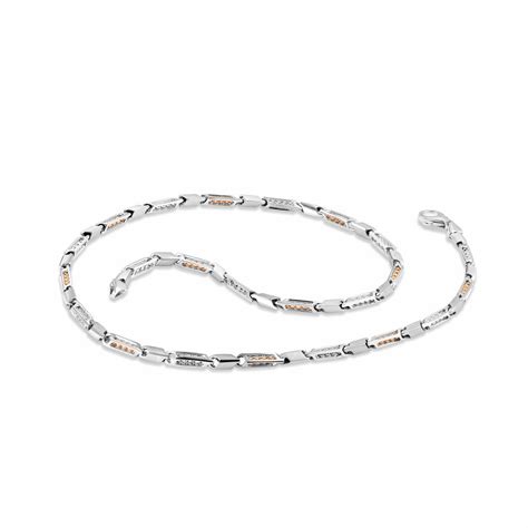 Jewelove™ Chains Men of Platinum | Rose Gold Links Chain for Men JL PT ...