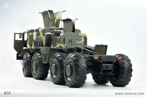 CZRBC8F • BC8 Mammoth 1/12 Scale 8x8 Off Road Military Truck Kit ...