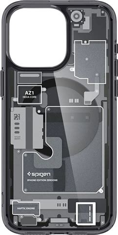 Spigen Ultra Hybrid MagFit Case For iPhone 15 Pro Zero One - Black ...
